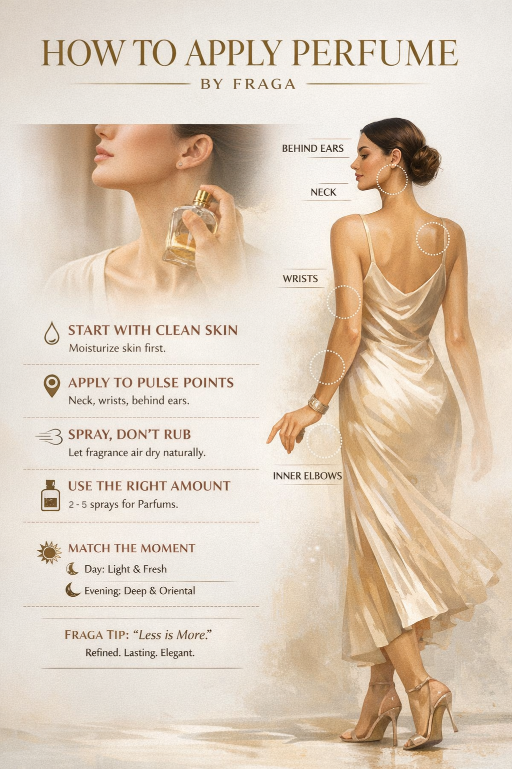 How to Properly Apply Perfume By FRAGA