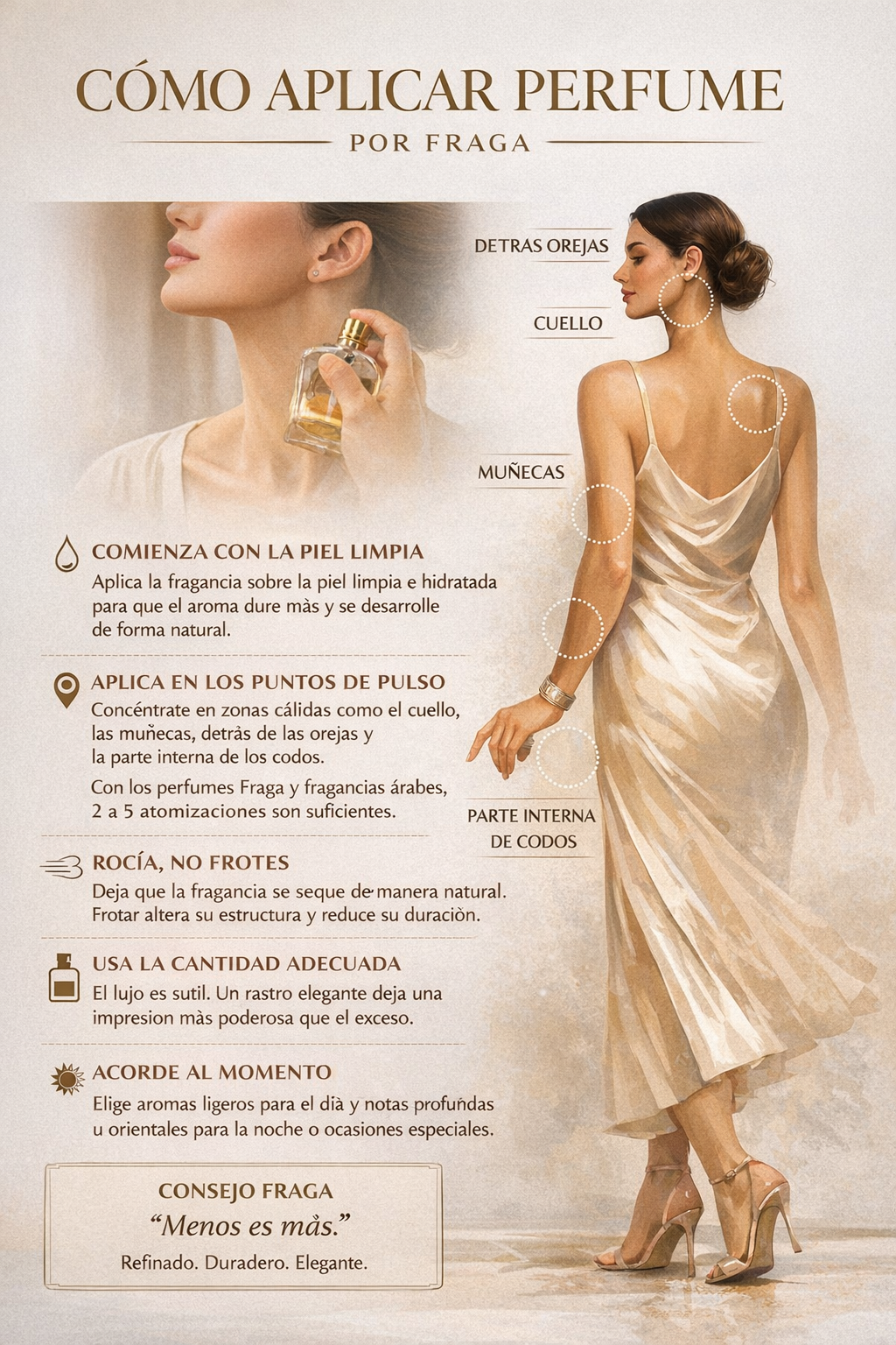 Como Aplicar Perfume Por FRAGA