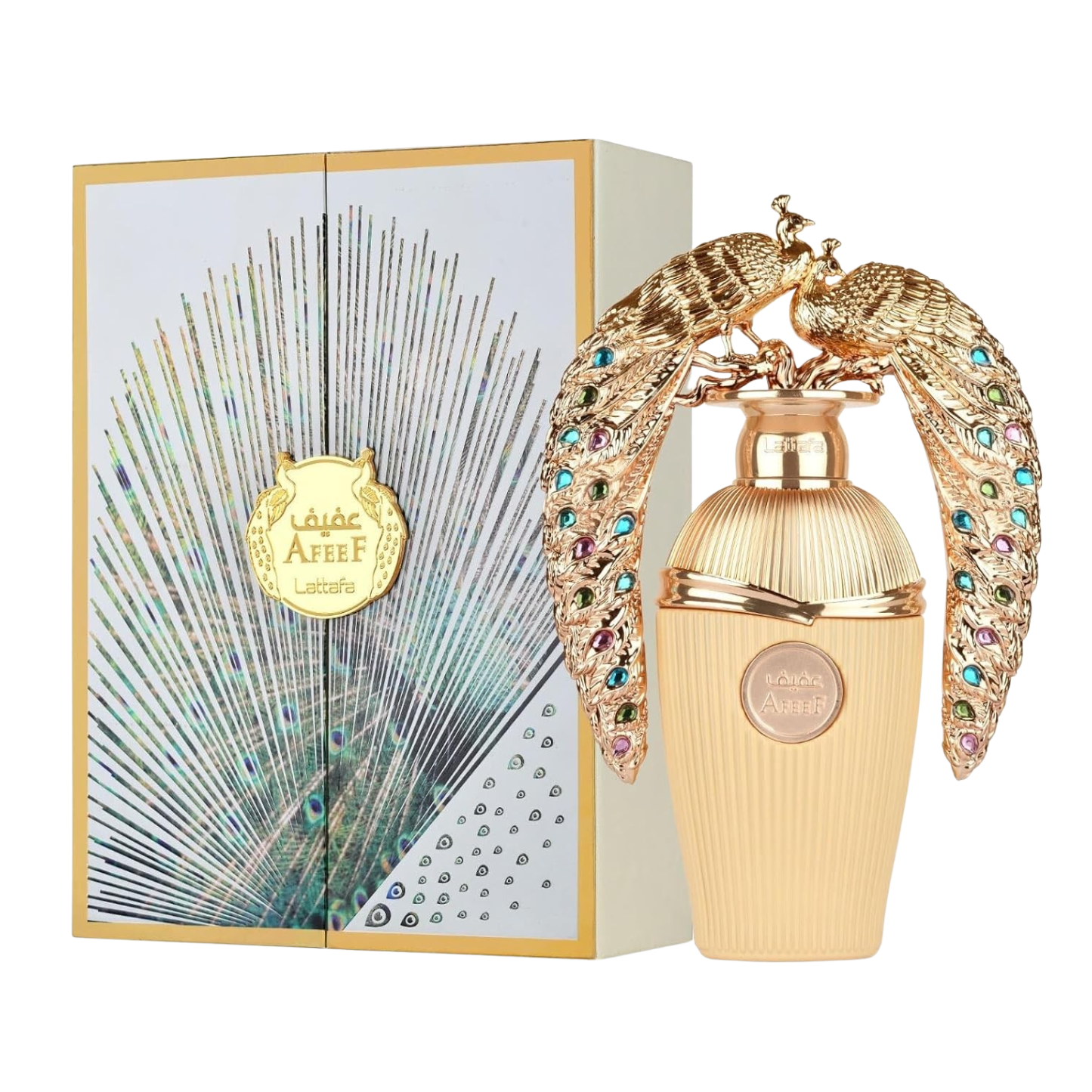 Lattafa Afeef for Eau de Parfum Spray, 3.4 Oz/100 Ml