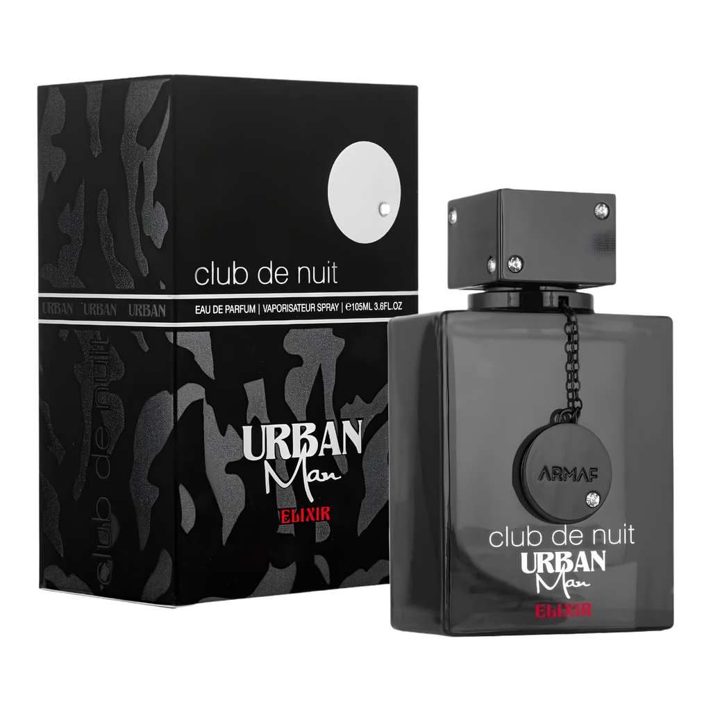 Club de nuit Urban Man Elixir for Men Eau de Parfum 3.6 Oz/100ml