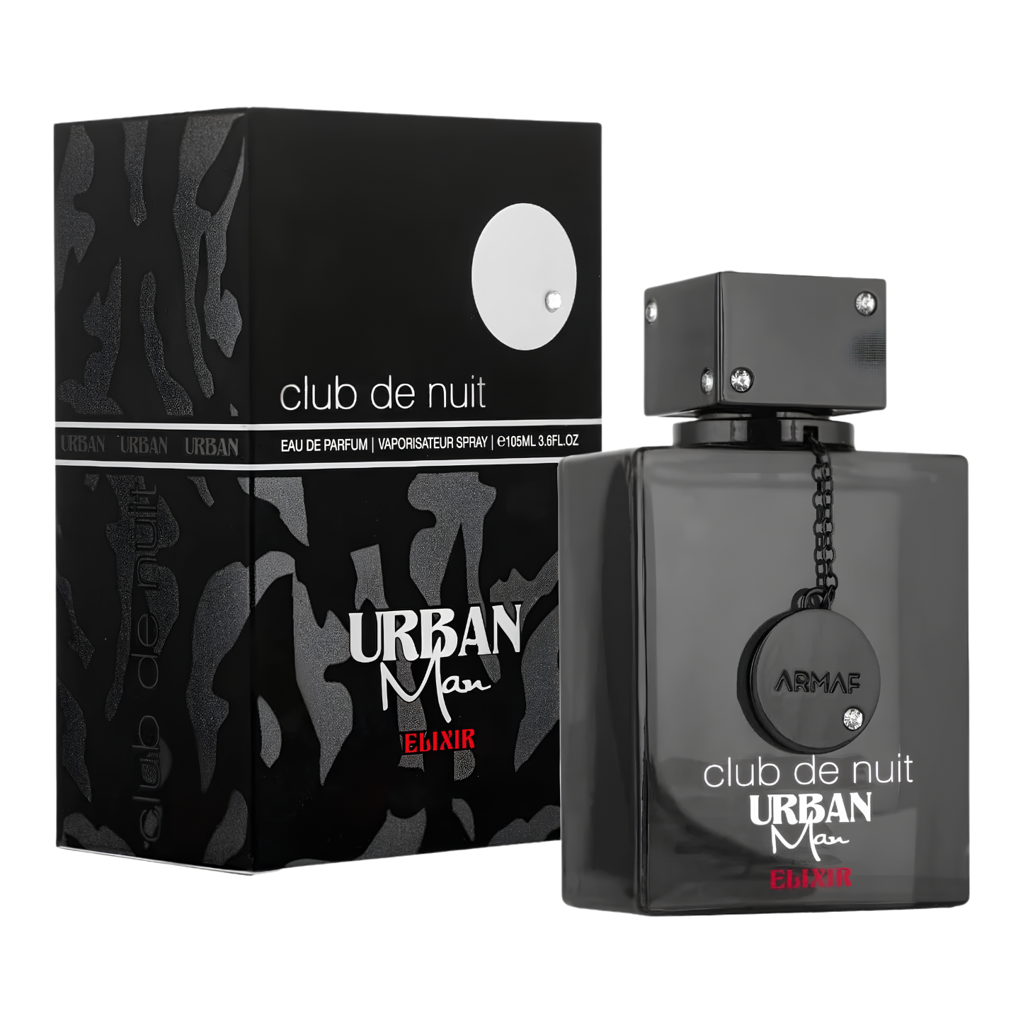 Club de nuit Urban Man Elixir for Men Eau de Parfum 3.6 Oz/100ml
