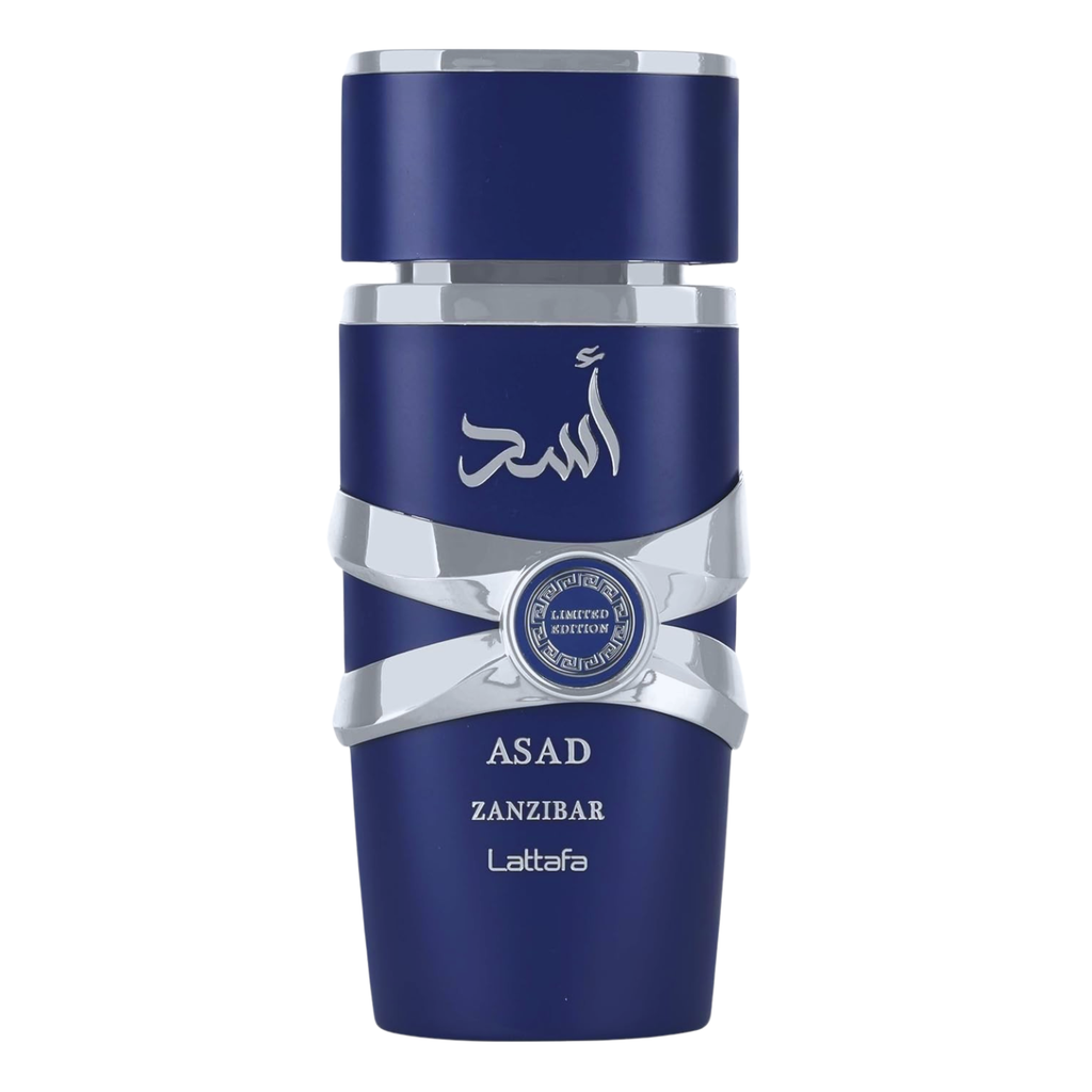 Lattafa Asad Zanzibar Limited Edition Eau de Parfum 3.4 Oz/100 ml
