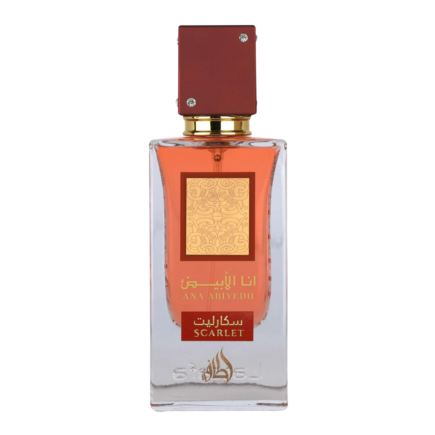 Lattafa Ana Abiyedh Scarlet Eau de Parfum for women 2.0 oz/60 ml