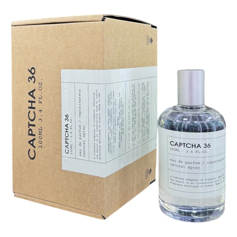 Captcha 36 unisex Eau de Parfum 3.4 Ounce/100ml