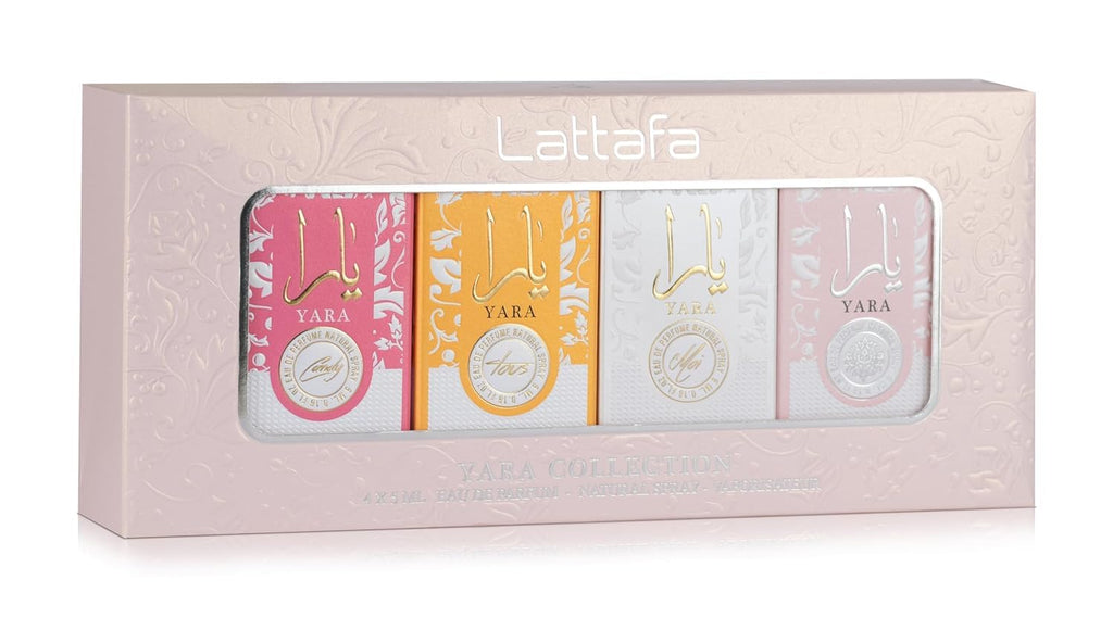 Set Lattafa Yara mini Collection 4 Pcs x 5 ml Eau de parfum