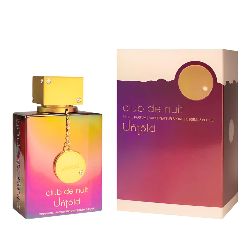 Armaf Club De Nuit Untold Unisex Eau de Parfum Spray, 3.6 Ounce