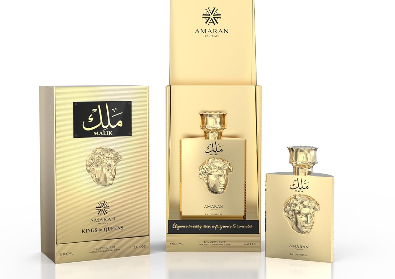 Malik Kings & queens collection eau de parfum 3.4floz/100ml
