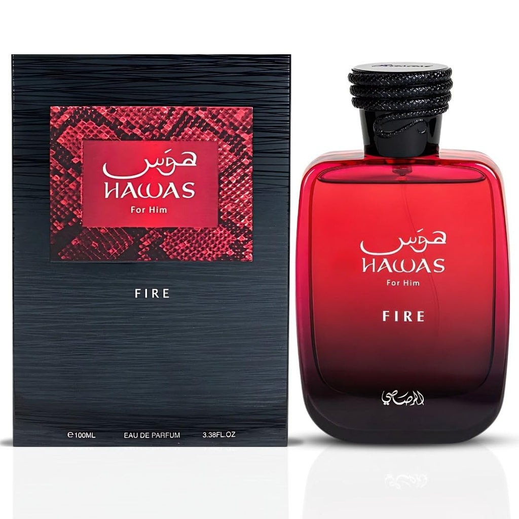 Hawas Fire Eau De Parfum Spray 100ML(3.4 Oz)