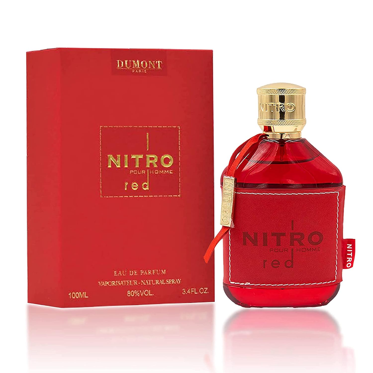 Dumont NITRO RED Eau De Parfum 3.4oz/100ml