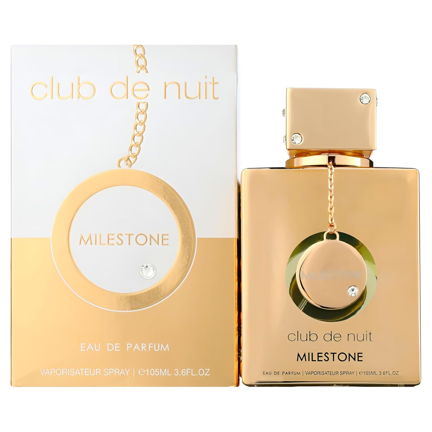 Armaf Club De Nuit Milestone for Unisex Eau de Parfum Spray, 3.6 Ounce / 100ml