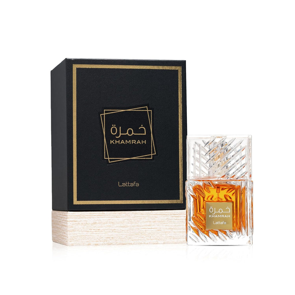 Lattafa Khamrah Eau de Parfum Unisex, 3.40 Ounce / 100 ml