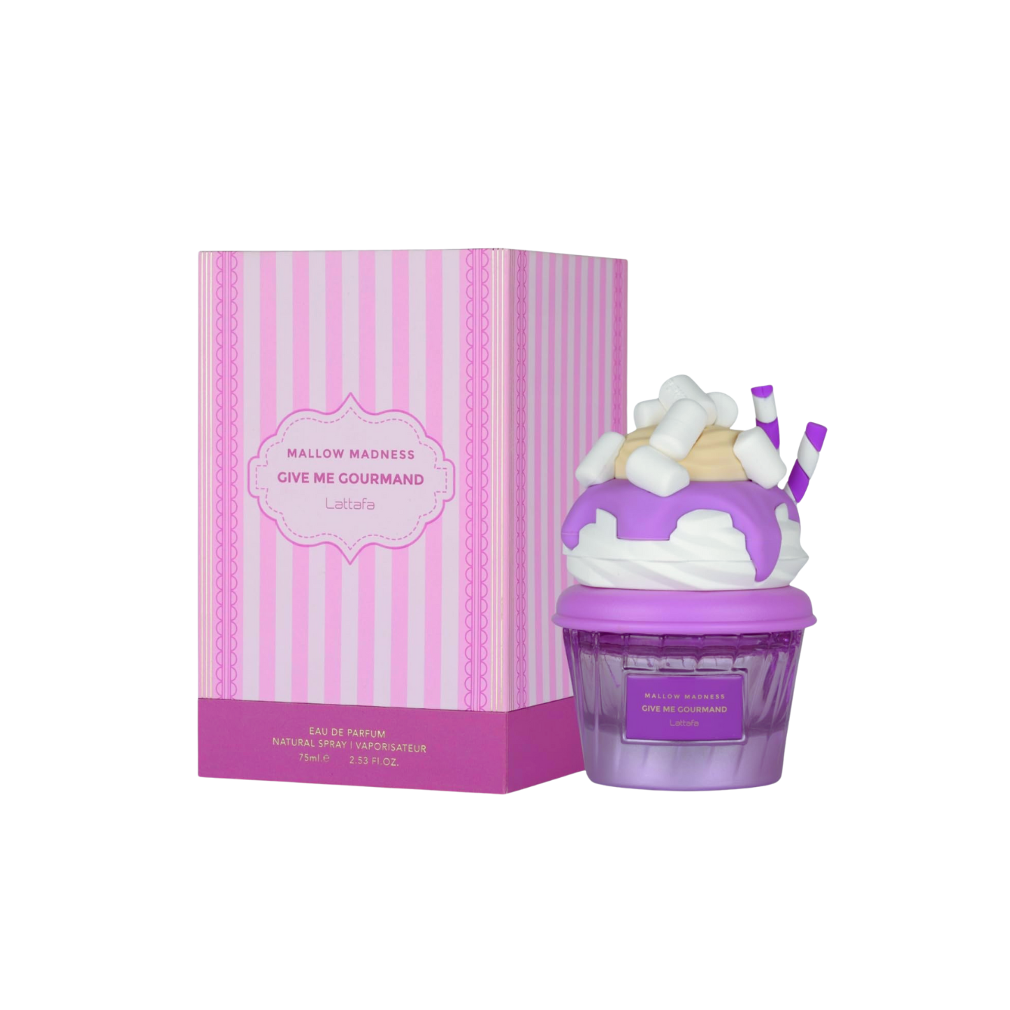Lattafa Mallow Madness Give Me Gourmand Eau de parfum 2.53oz/75ml