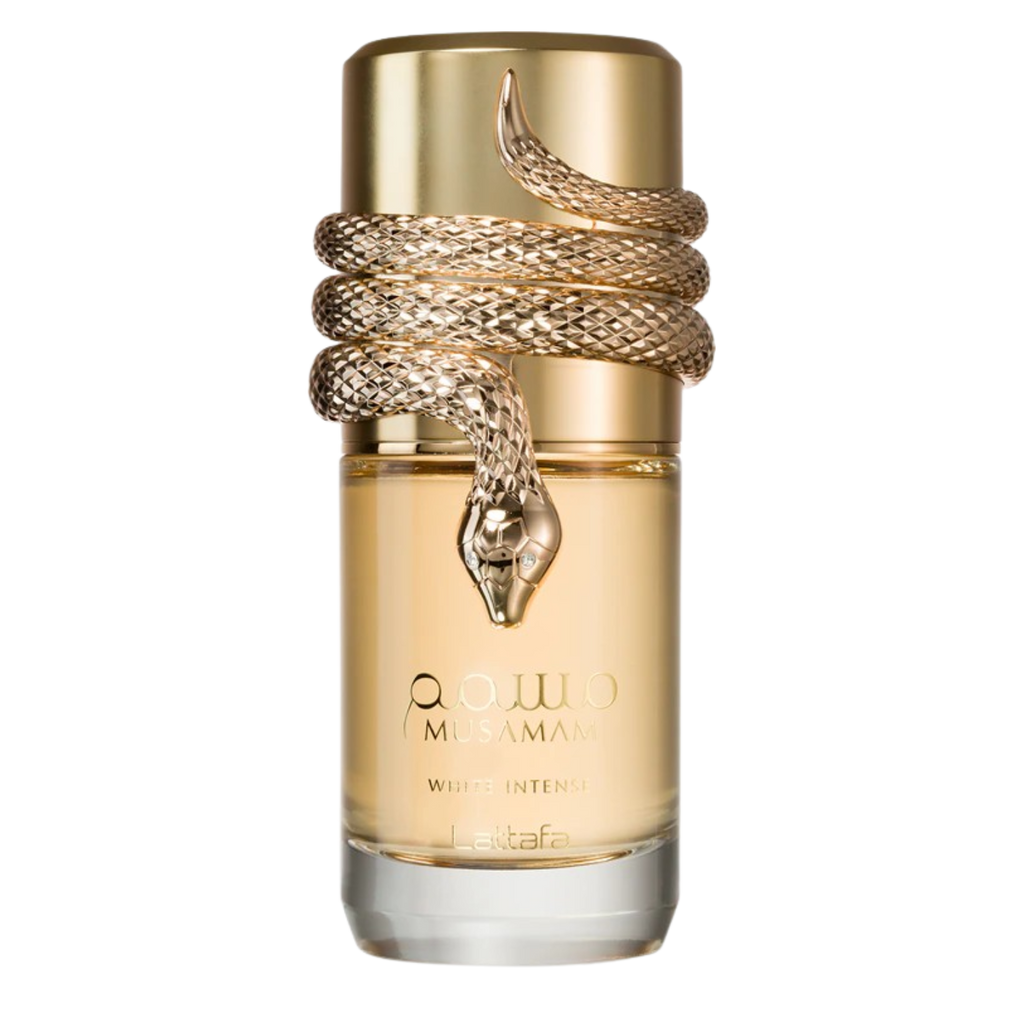 Lattafa Musamam White Intense Eau de Parfum Spray for Unisex, 3.4 Ounce/100ml