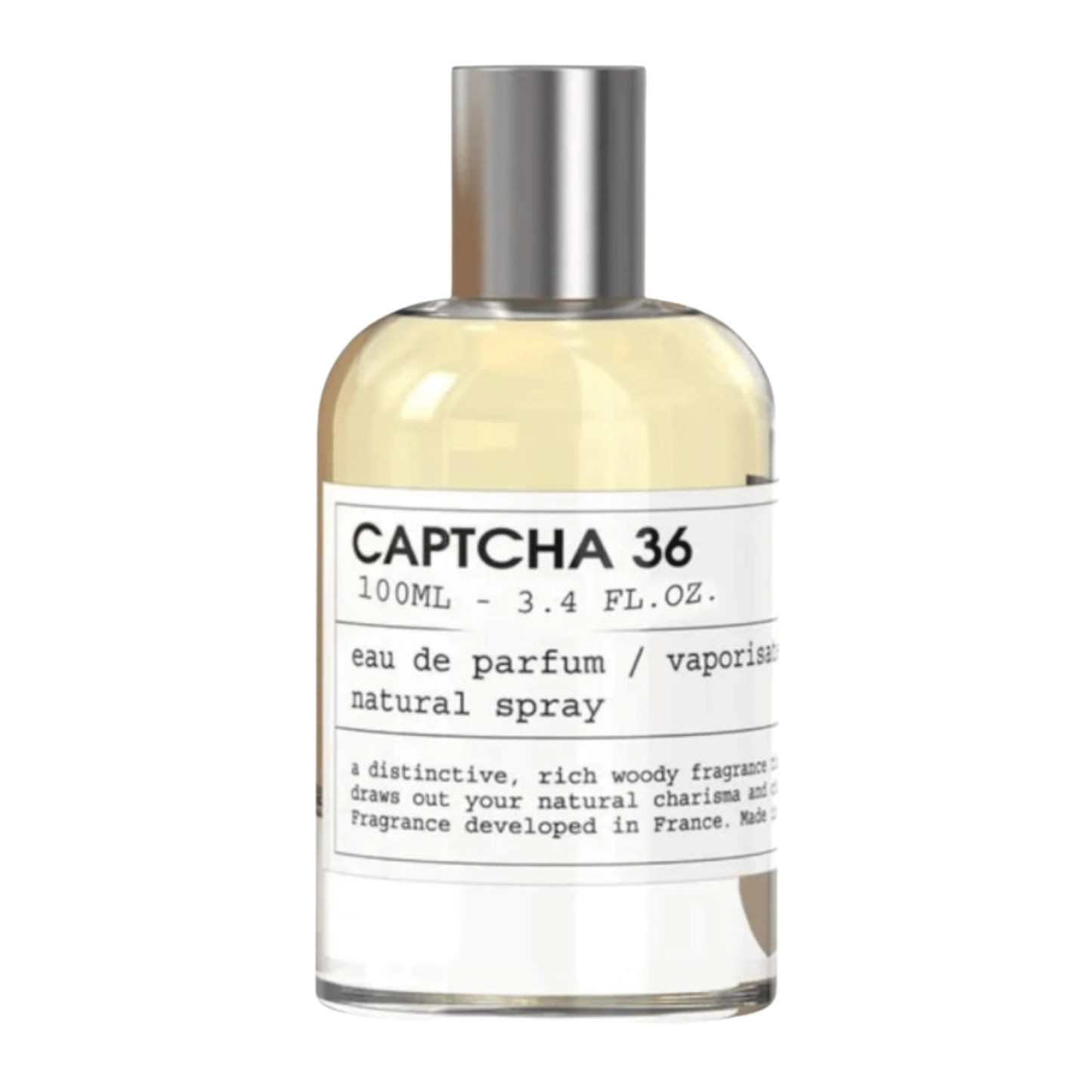 Captcha 36 unisex Eau de Parfum 3.4 Ounce/100ml