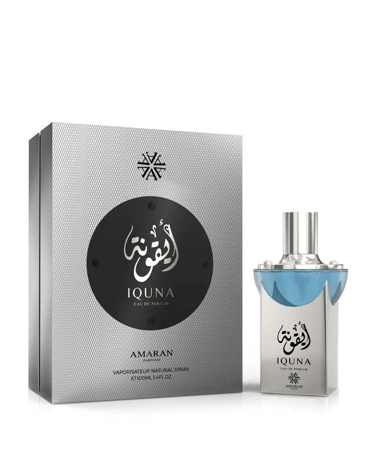 Amaran Iquna Eau de parfum for men 3.4Oz/100ml