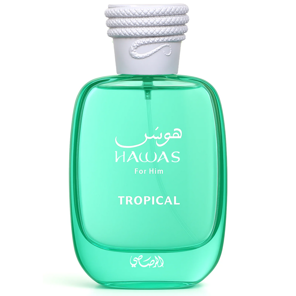 Hawas Tropical Eau De Parfum Spray for Men, 3.4 Ounce