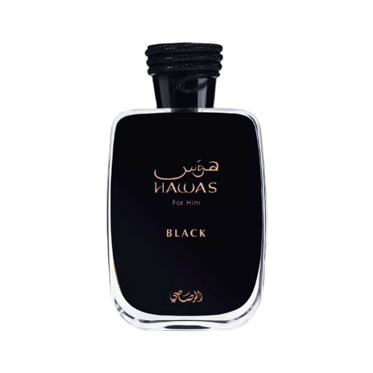 Hawas Black for Men Eau de Parfum Spray 100ML