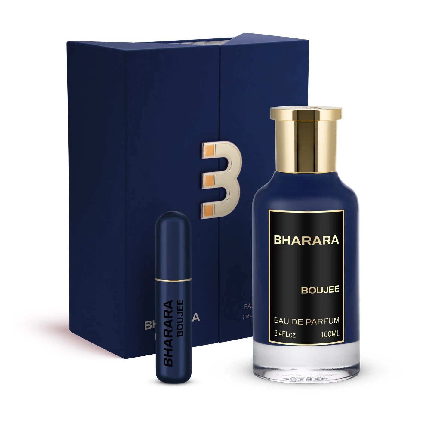 Bharara Boujee Eau de Parfum Spray, 3.4 Fl Oz/ 100 ML